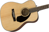 FENDER CC60S Concert Wallnut Natural Chitarra Acustica