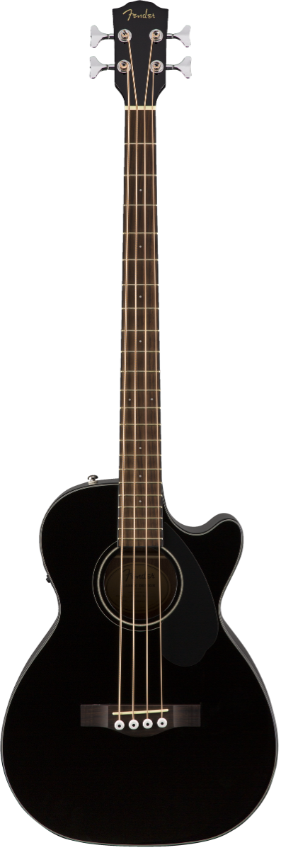 Fender CB-60SCE Black Basso Acustico Elettrificato Cutaway