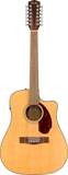 Fender CD140SCE Chitarra Acustica Dreadnought 12 corde Elettrificata W/