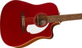 FENDER Redondo Player WN White Pickguard Candy Apple Red