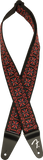 Fender Pasadena Straps Woven Lattice Red Tracolla per Chitarra e Basso