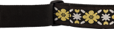 Fender Pasadena Straps Woven Lattice Yellow Clover Tracolla per Chitarra e Basso