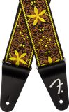 Fender Pasadena Straps Woven Yellow Wallflower Tracolla per Chitarra e Basso