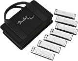 Fender Blues Deluxe 7 Pack Armoniche a bocca con case