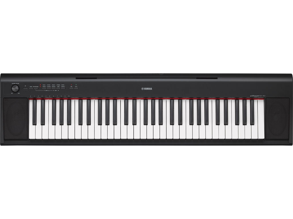 Yamaha NP12 Piaggero Black Tastiera dinamica portatile 61 tasti