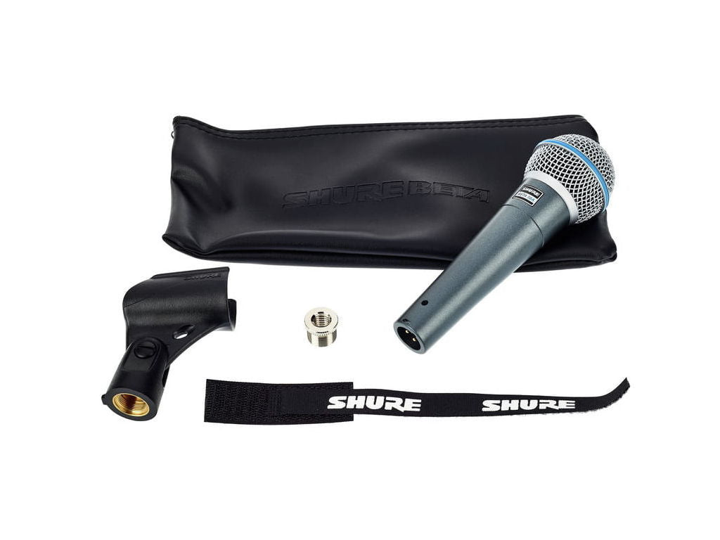 Shure Beta 58A microfono per voce dinamico supercardioide