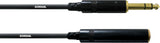 CORDIAL CFM 3 VK  Cavo Jack Stereo 6.3mm - presa Jack 6.3mm dorato