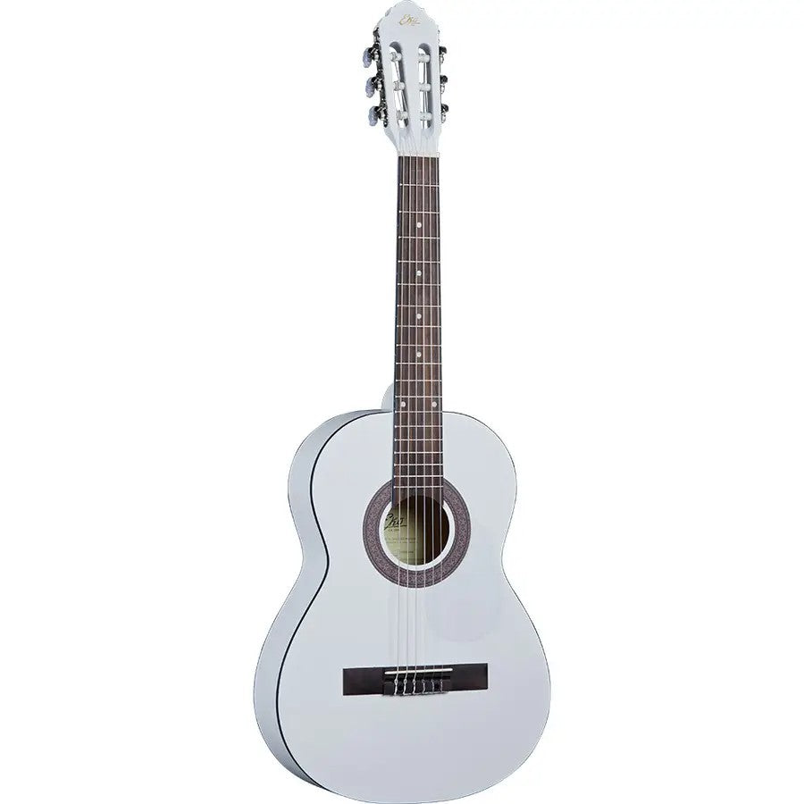 Eko CS-5 White Satin Chitarra Classica 3/4