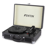 FENTON RP115C Record Player BT Brown Wood Giradischi