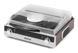 FENTON RP102A Giradischi con Bluetooth Alluminio/Legno
