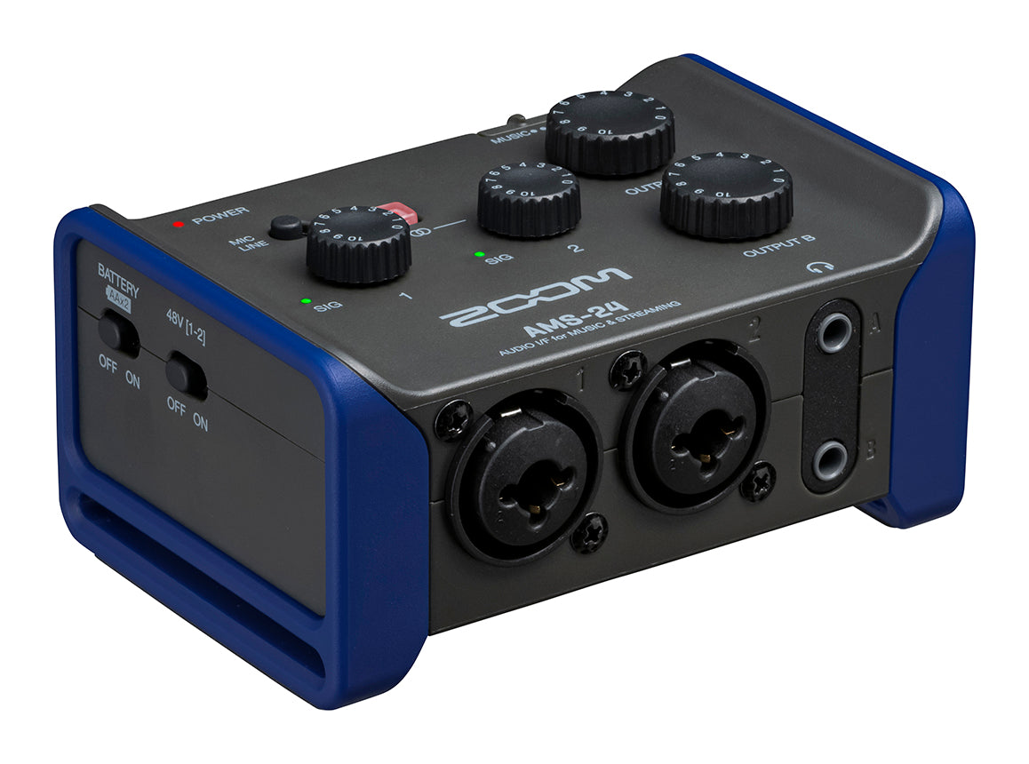ZOOM AMS-24 Interfaccia Audio USB-C 2-In/4-Out
