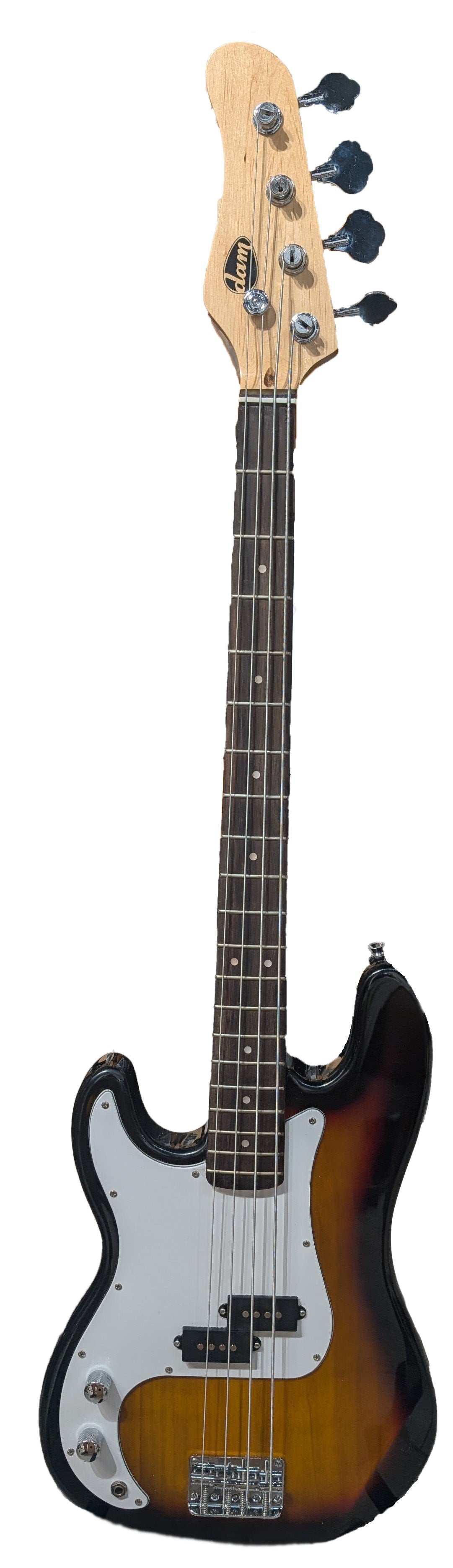 DAM PBM4SB Basso Elettrico Mancino 4 corde Sunburst