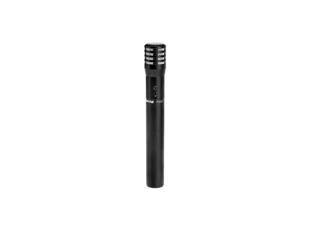 SHURE PG 81 Microfono per strumenti a condensatore