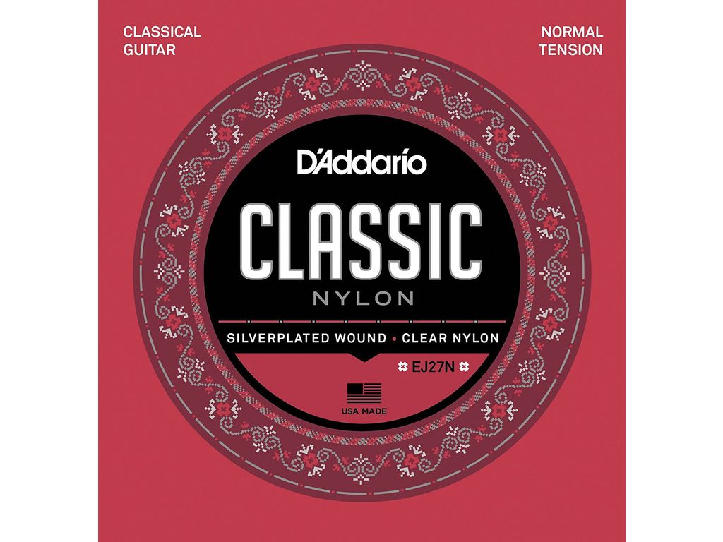 D'Addario EJ27N Muta di corde per chitarra classica Normal Tension