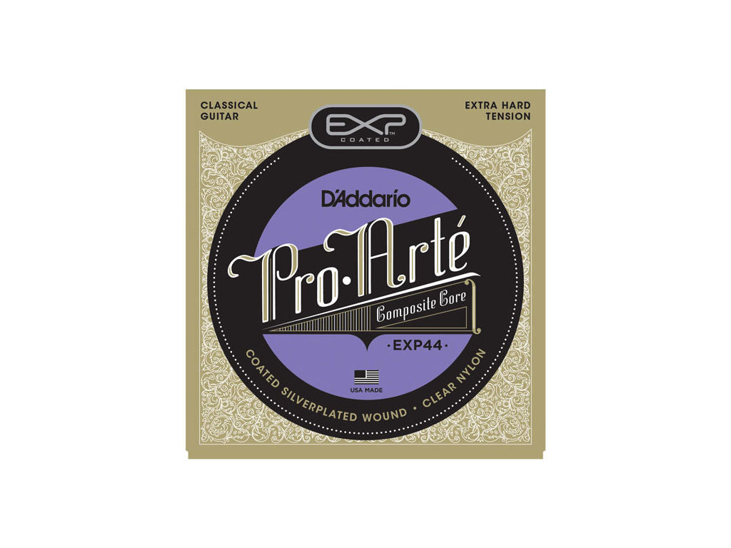 D'Addario Pro-Arté EXP44 Muta di corde per chitarra classica Extra Hard Tension