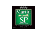 Martin MSP4000 Phosphor Bronze 92/8 Muta di corde per chitarra acustica Extra Light 010-047