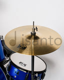 Batteria Acustica Cassa 22" Completa 5 pezzi Nera