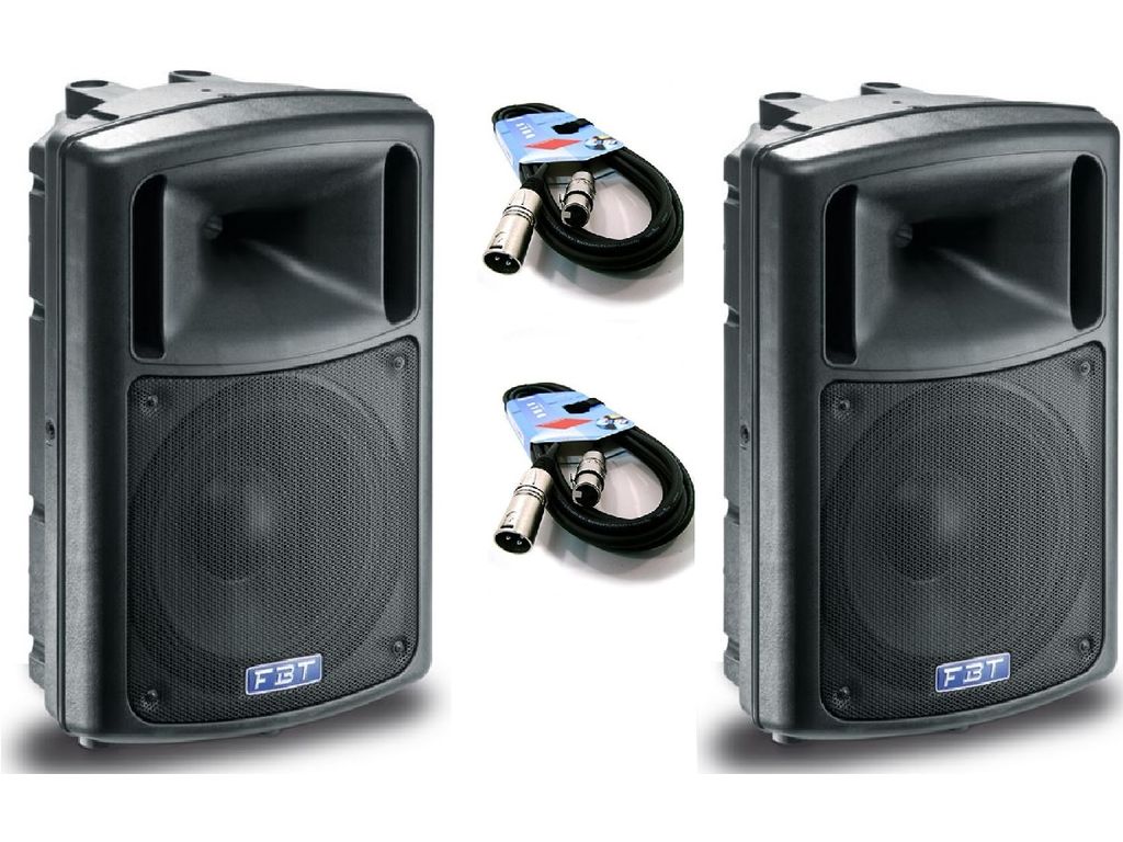 Coppia casse attive 1000W FBT EVO2MAXX 4A + cavi omaggio
