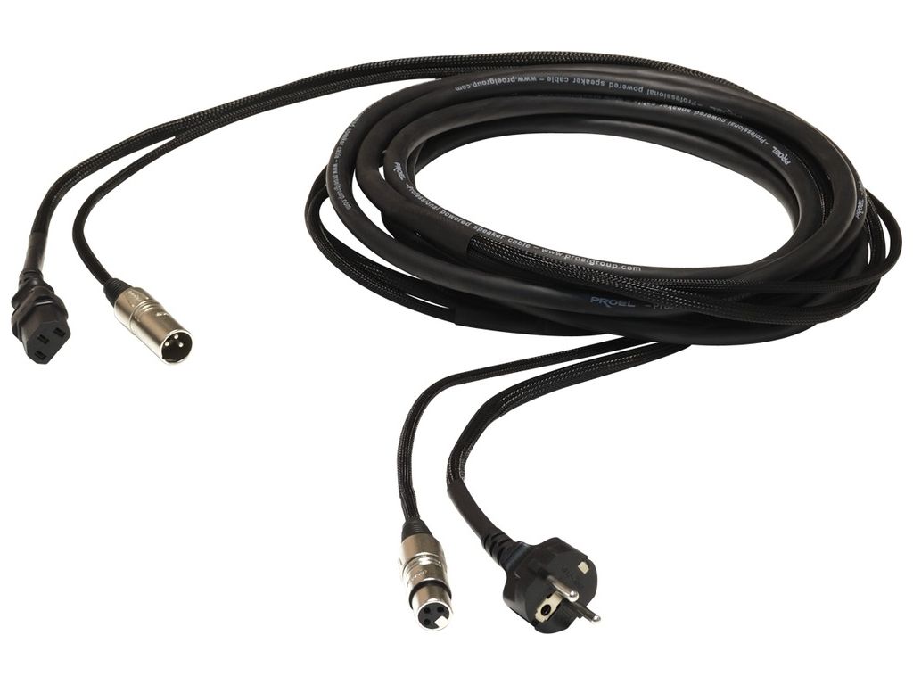 Proel PH100LU10 Cavo professionale Phono-Rete audio-corrente