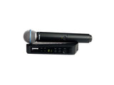SHURE BLX24E / BETA58 Kit Completo – Radiomicrofono Wireless Palmare per Voce + Borsa Inclusa
