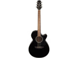 TAKAMINE GF30CE BLK Chitarra acustica elettrificata nera