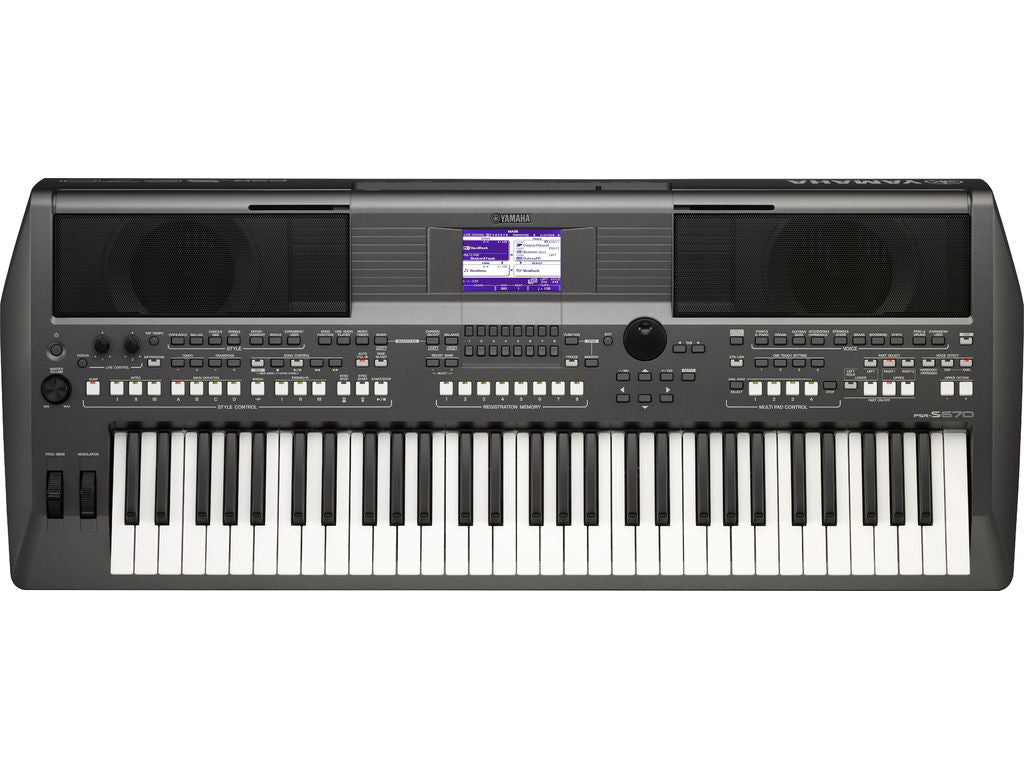 Yamaha PSR S670 workstation arranger digitale 61 tasti dinamici