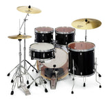 Pearl Export EXX725FBR Jet Black Batteria acustica completa nera