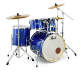 Pearl Export EXX725FBR High Voltage Blue Batteria acustica completa blu