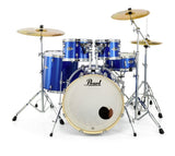 Pearl Export EXX725FBR High Voltage Blue Batteria acustica completa blu
