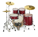 Pearl Export EXX725FBR Black Cherry Glitter Batteria acustica completa rossa