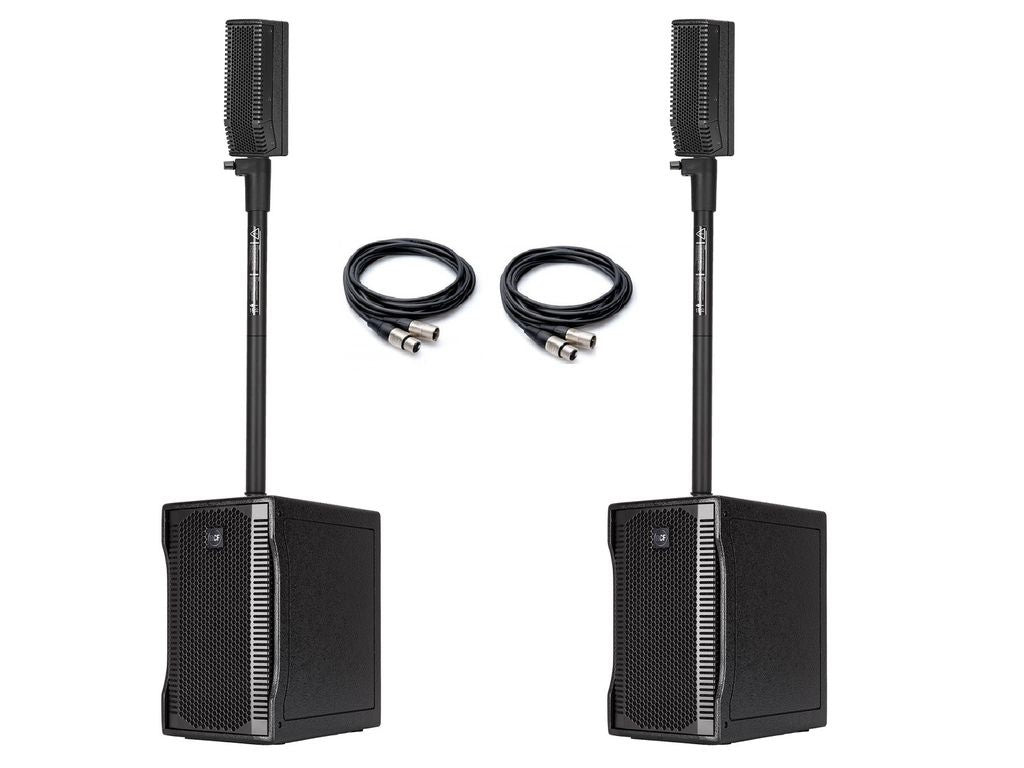 Coppia RCF Evox 5 Impianto audio 1600W + cavi omaggio