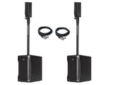 Coppia RCF Evox 5 Impianto audio 1600W + cavi omaggio