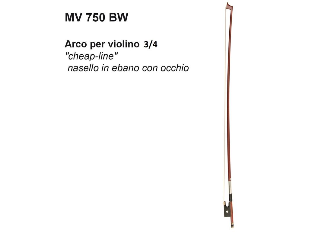 DAM MV750BW Archetto per violino 3/4