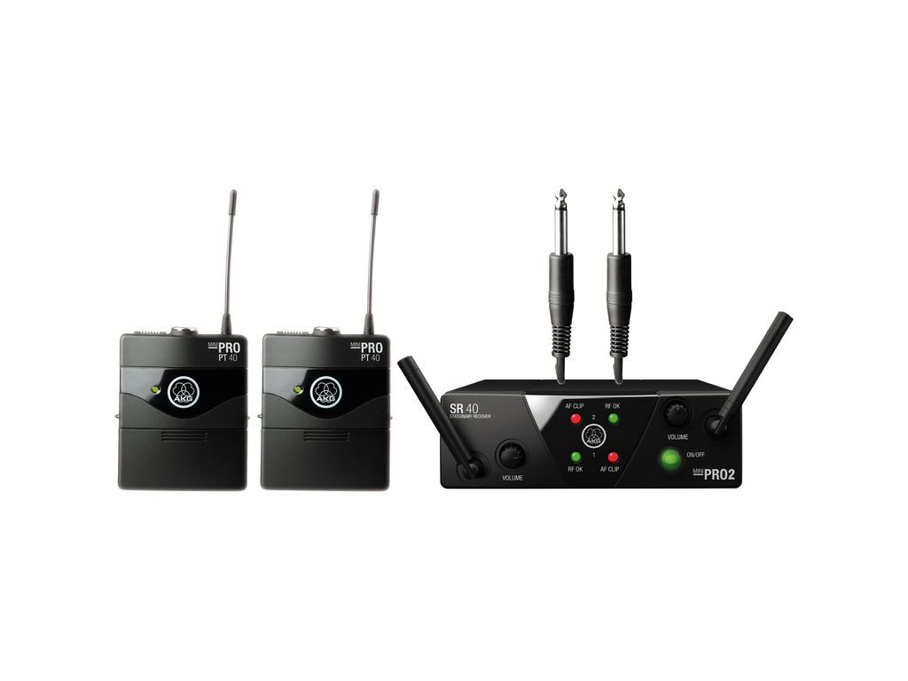 AKG WMS40 MINI2 
Instrumental Set BD ISM2/3