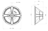 B&C Speakers 12HPL64-4 Cono 12" 200W  4 Ohm