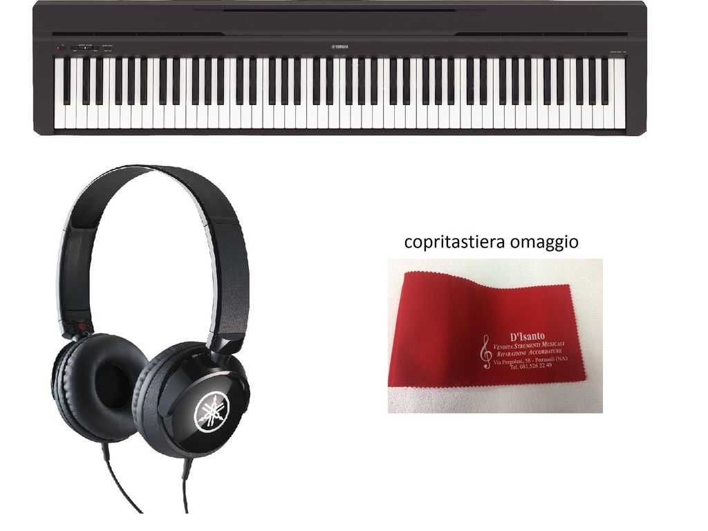 Yamaha P45B + cuffie HPH50