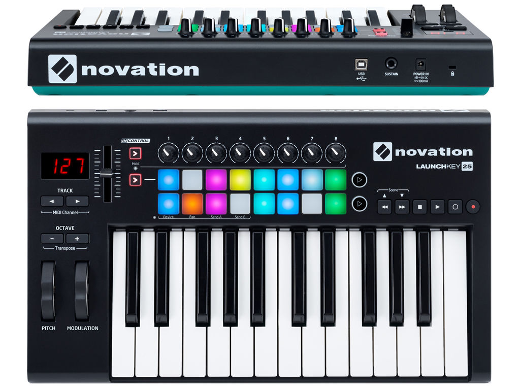 NOVATION Launchkey 25 MK2 Tastiera controller midi usb 25 tasti