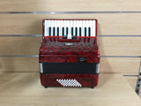 DAM 2352-48 RD Fisarmonica 48 bassi rossa