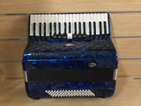 DAM 1309-80 BL Fisarmonica 80 bassi blu
