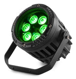 Beamz BWA63 LED AluPAR IP65 6x3W RGB IP65