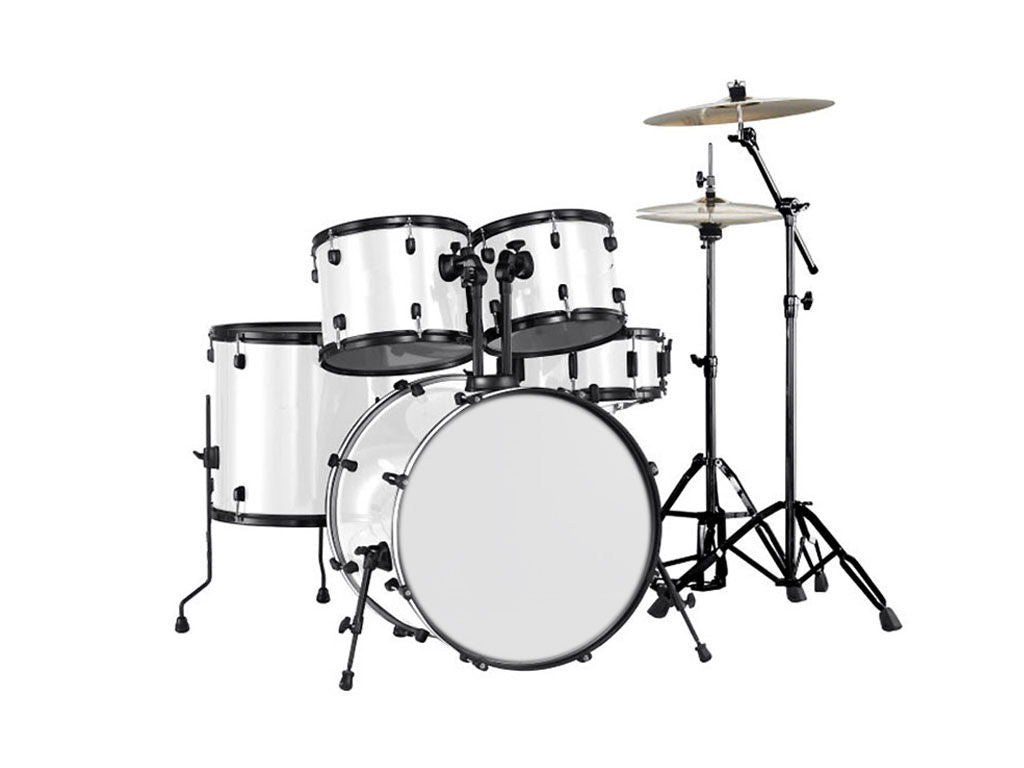 DARESTONE Cldrumwh Batteria acustica da studio cassa 22 bianca