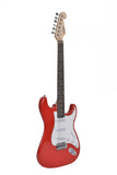 Darestone ELGRED Chitarra elettrica rossa Stratocaster