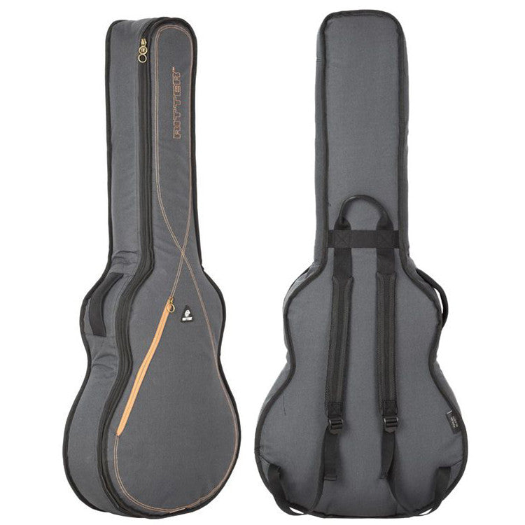 RITTER RGS3-SA/MGB Borsa imbottita per chitarra semiacustica Grigio Marrone