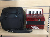 DAM 2352-48 RD Fisarmonica 48 bassi rossa