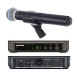 SHURE BLX24E / BETA58 Kit Completo – Radiomicrofono Wireless Palmare per Voce + Borsa Inclusa