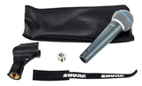 Shure Beta 58A con cavo xlr xlr 5mt