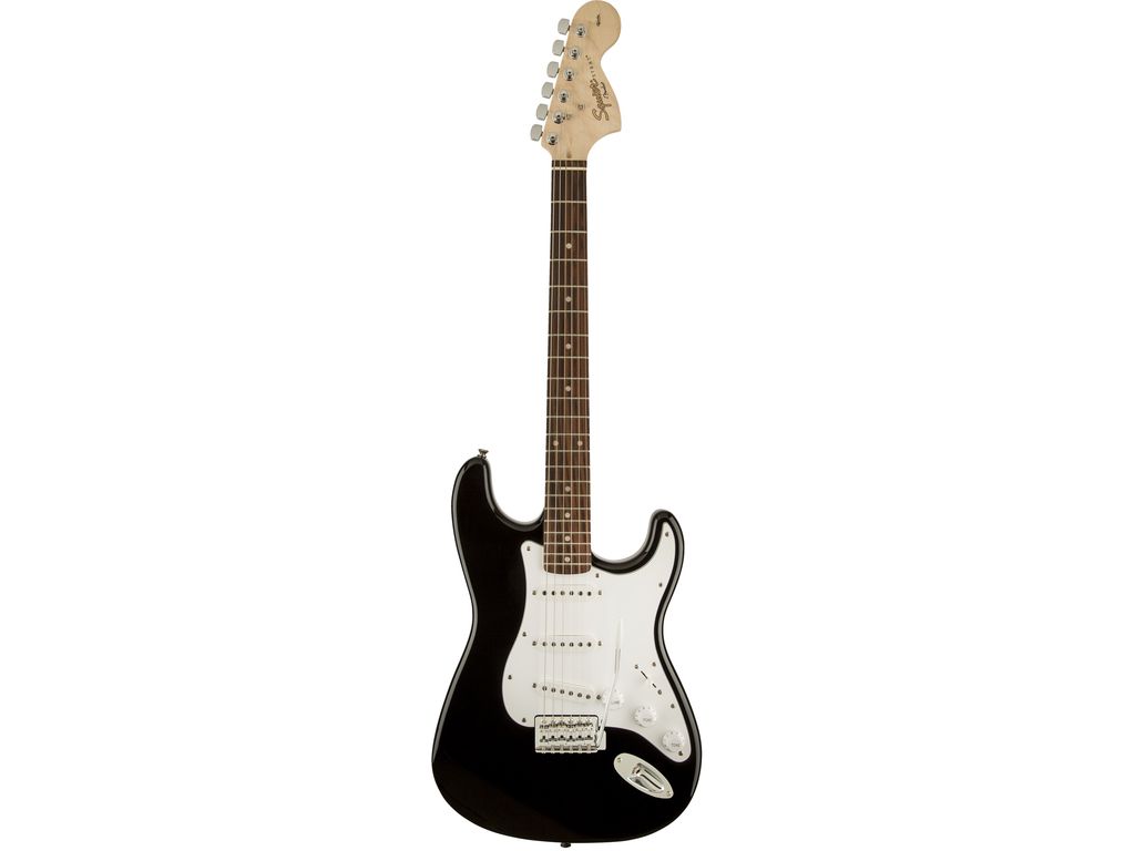 Fender Squier Affinity Stratocaster LRL Black Chitarra elettrica nera
