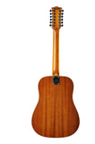 Eko Ranger XII VR EQ Natural Top Stained Chitarra acustica 12 corde amplificata