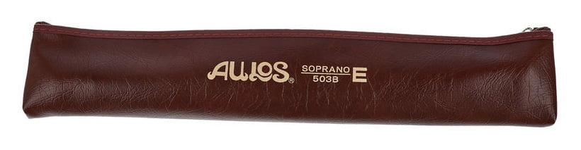 Custodia in eco pelle Flauto soprano Aulos 503B
