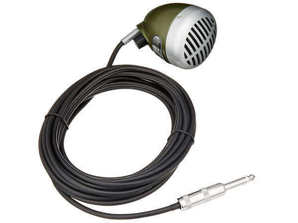 SHURE 520DX Green Bullet Microfono